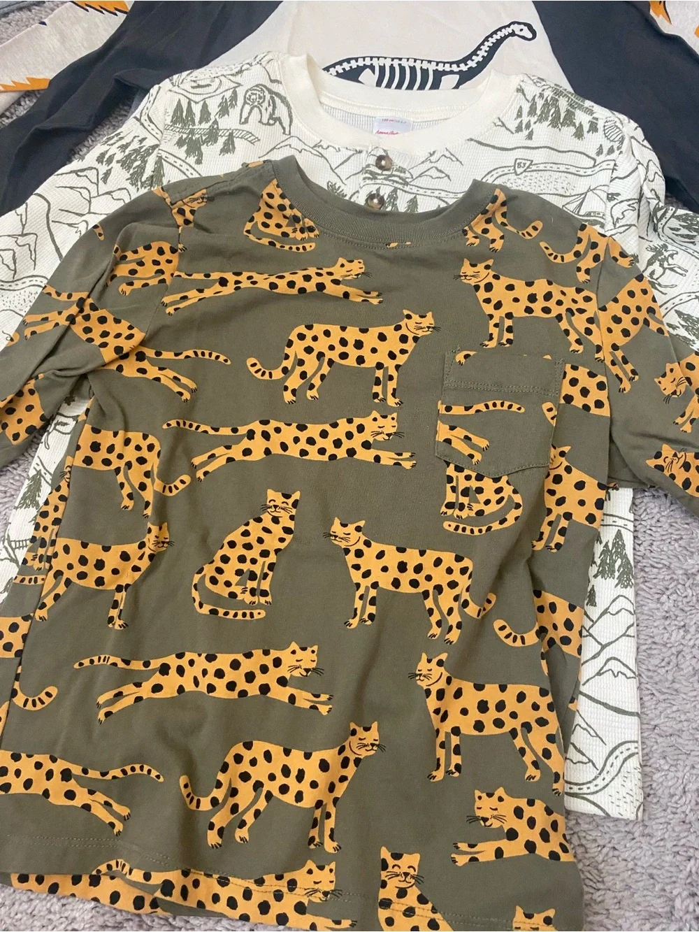 Hanna Andersson size 6-7 long sleeve top bundle - Picture 3 of 7